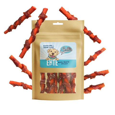 Ente & Rote Beete Sticks - Solli's Hundebedarf