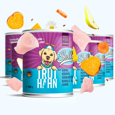 Mokré krmivo pro psy Krůta | Krmivo pro štěňata