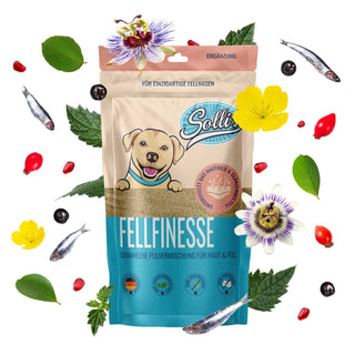 Fellfinesse Fellpflegepulver - Für Haut & glänzendes Fell