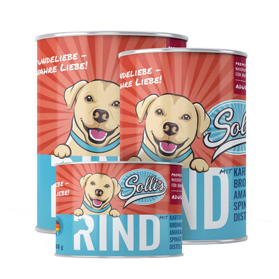 Wet dog food beef | Adult