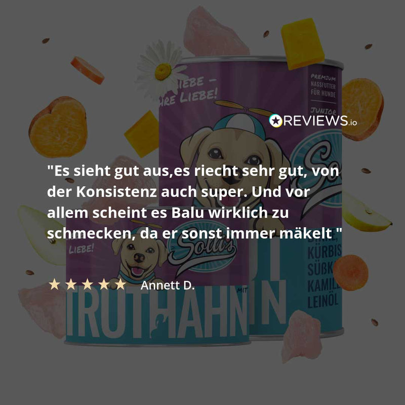 Comida húmeda para perros Pavo | Comida para cachorros