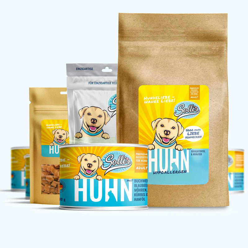 Probierpaket Huhn-Regular + GRATIS Dentalpulver | Adult
