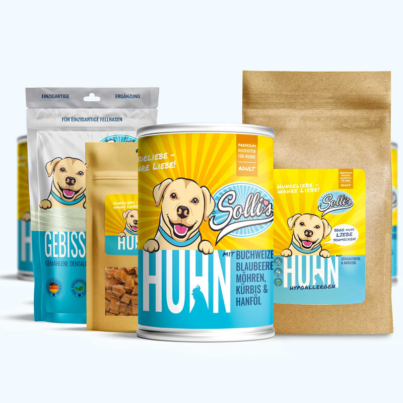 Probierpaket Huhn-Regular + GRATIS Dentalpulver | Adult