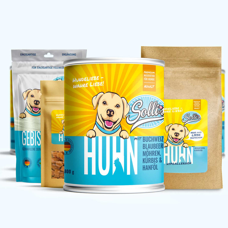 Probierpaket Huhn-Regular + GRATIS Dentalpulver | Adult