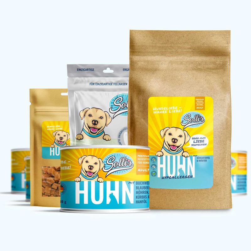 Probierpaket Huhn-Regular + GRATIS Dentalpulver | Adult