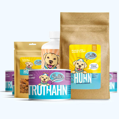 Probierpaket Junior Huhn + GRATIS Huhn Fleischwürfel
