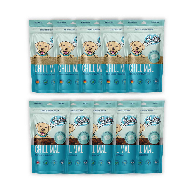 Sparpaket Chill Mal | Kräutermischung & Snacks
