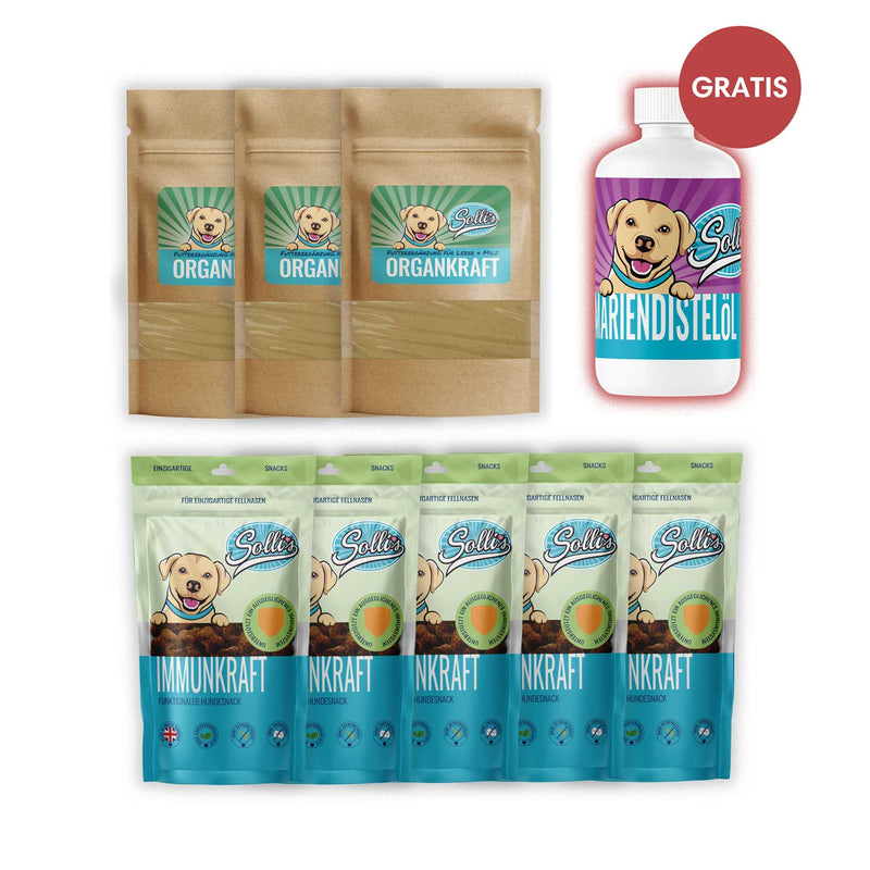 Sparpaket Immunkraft + GRATIS Mariendistelöl