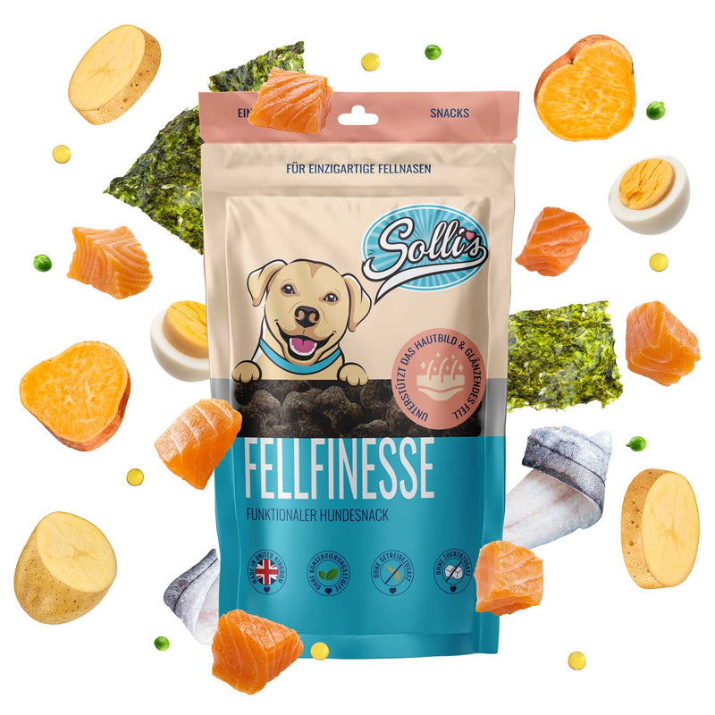 Funktionaler Snack Haut & Fell - Pflegt Fell & reduziert Schuppen