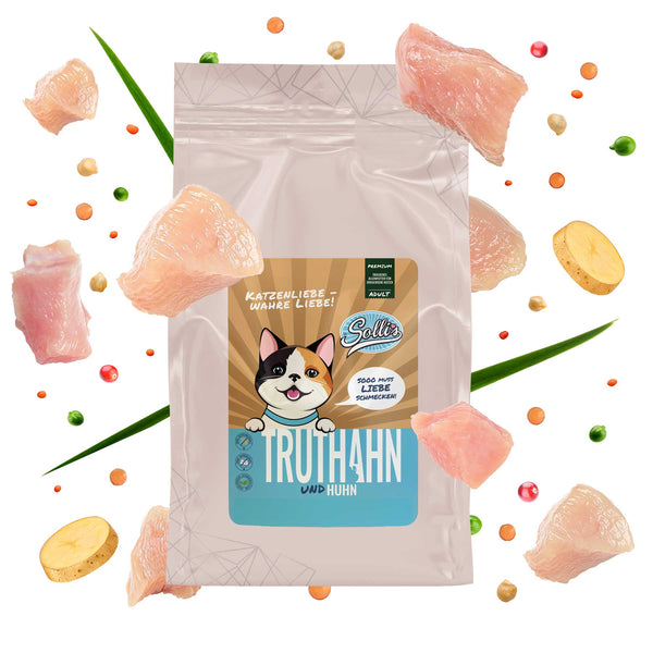 Truthahn mit Huhn