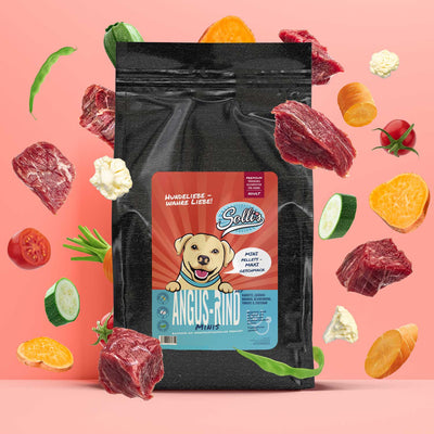 Trockenfutter Angus-Rind-Minis | kleine Rassen