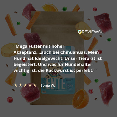 Trockenfutter Ente-Minis | kleine Rassen