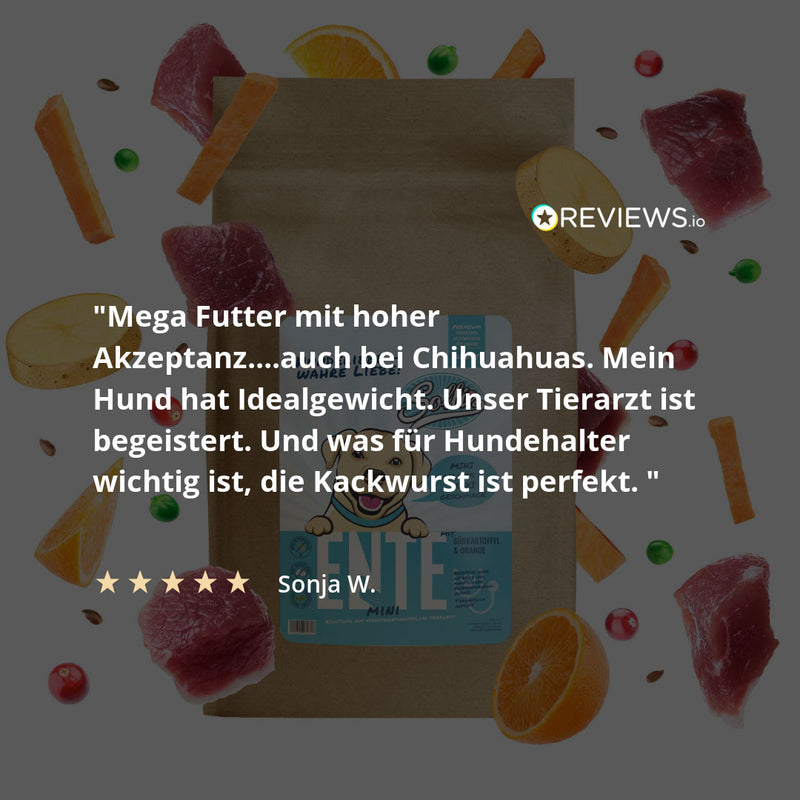 Trockenfutter Ente-Minis | kleine Rassen