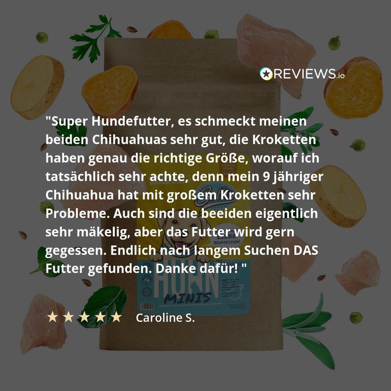 Trockenfutter Huhn-Minis | kleine Rassen
