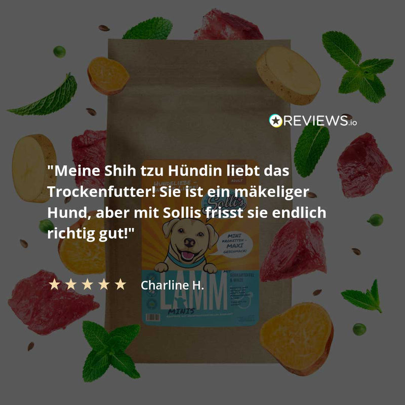 Trockenfutter Lamm-Minis | kleine Rassen