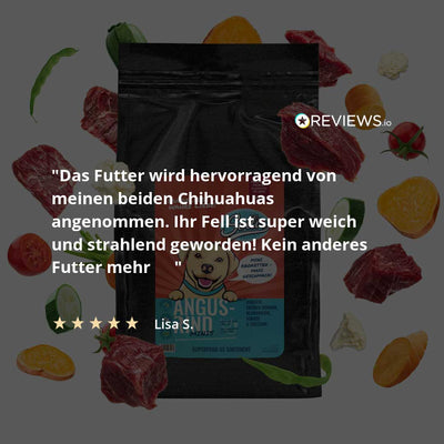 Trockenfutter Angus-Rind-Minis | kleine Rassen