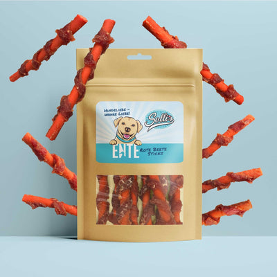 Ente & Rote Beete Sticks - Solli's Hundebedarf