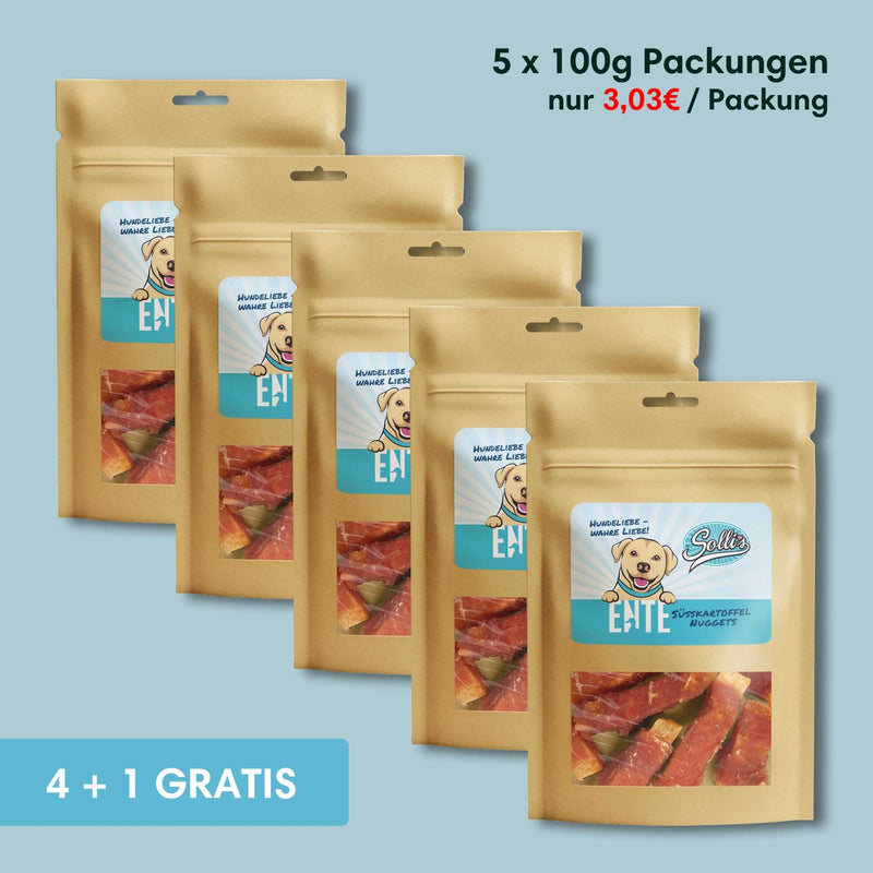 Ente & Süßkartoffel Nuggets - Solli&