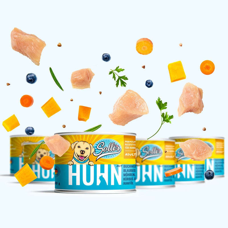 Nassfutter Huhn | Adult - Solli&