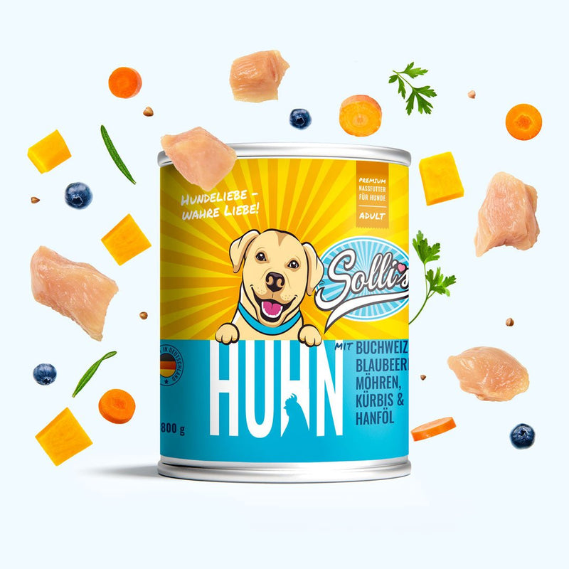 Nassfutter Huhn | Adult - Solli&