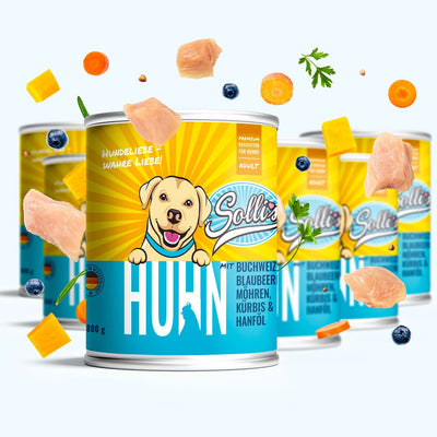 Nassfutter Huhn | Adult - Solli's Hundebedarf