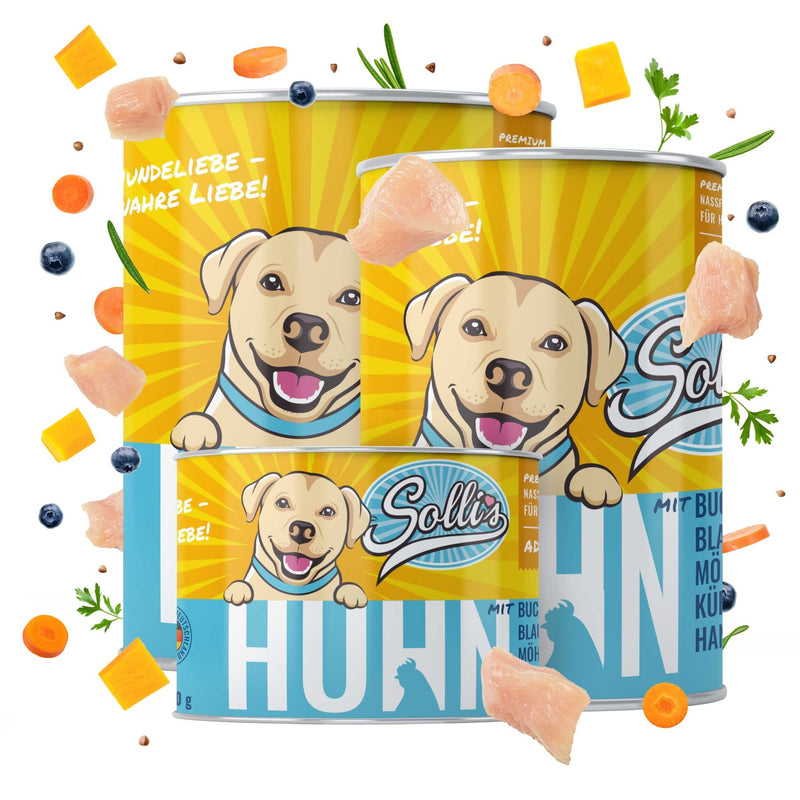 Nassfutter Huhn | Adult - Solli&