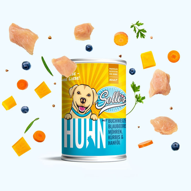 Nassfutter Huhn | Adult - Solli&