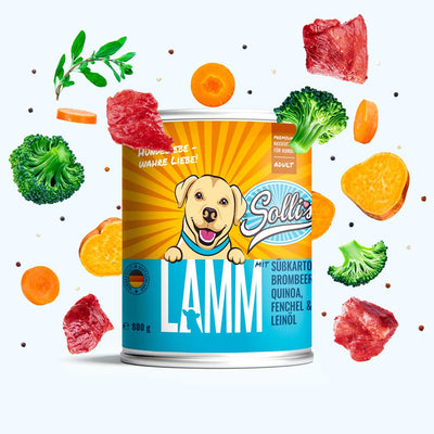 Nassfutter Lamm | Adult - Solli's Hundebedarf