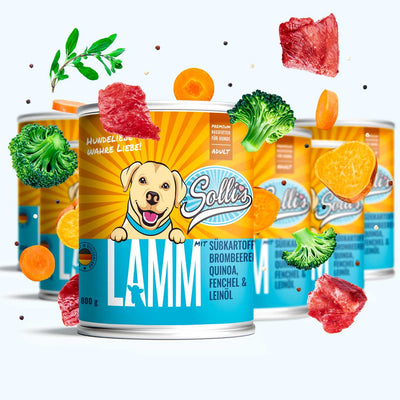 Nassfutter Lamm | Adult - Solli's Hundebedarf