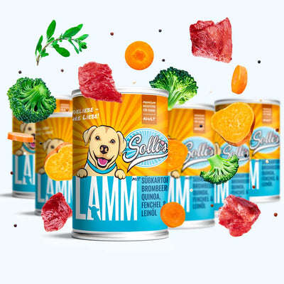 Nassfutter Lamm | Adult - Solli's Hundebedarf