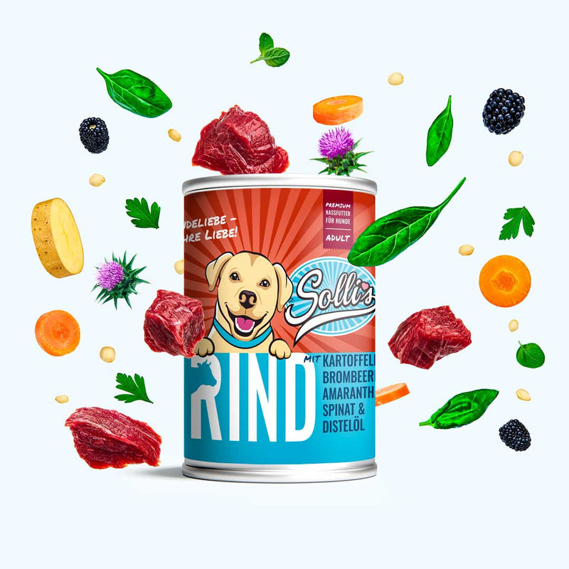 Nassfutter Rind | Adult - Solli&