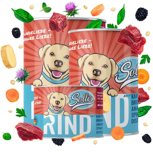 Probe Nassfutter Rind