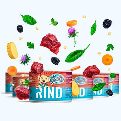 Nassfutter Rind | Adult - Solli's Hundebedarf