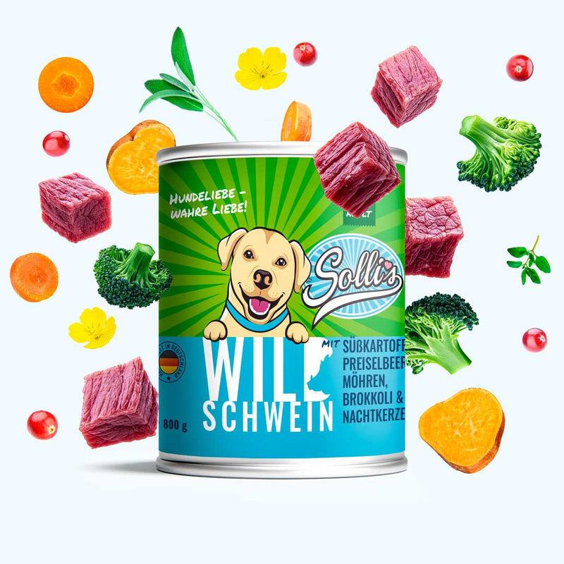 Nassfutter Wildschwein | Adult - Solli&
