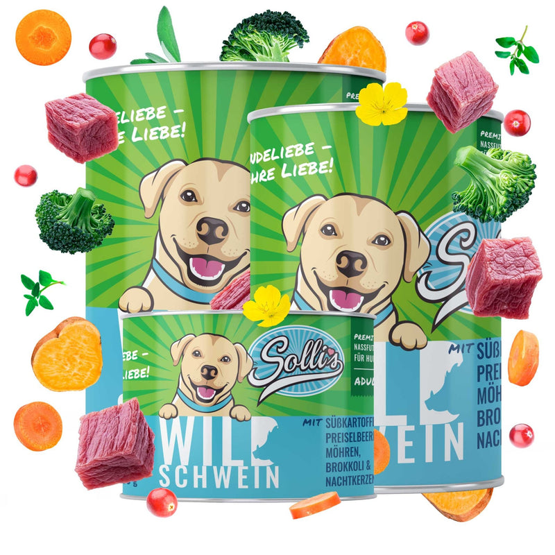 Nassfutter Wildschwein | Adult - Solli&