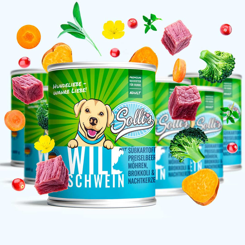 Nassfutter Wildschwein | Adult - Solli&