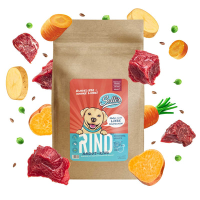 Probe Trockenfutter Angus - Rind | Adult - Regular 100g - Solli's Hundebedarf