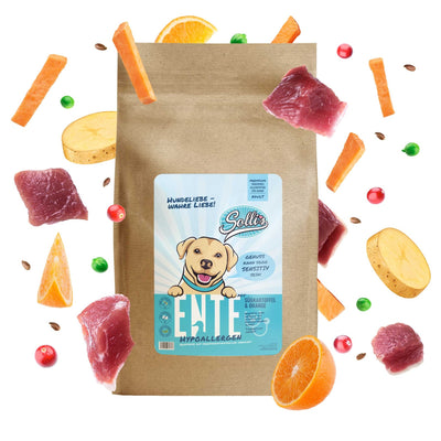 Probe Trockenfutter Ente | Adult - Regular 100g - Solli's Hundebedarf