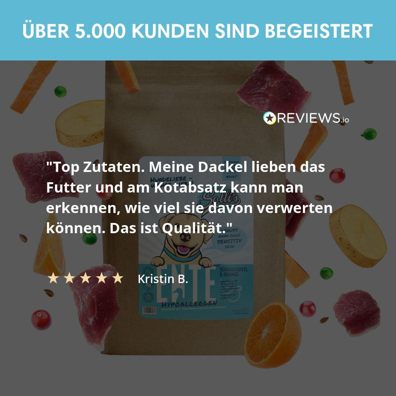 Probe Trockenfutter Ente | Adult - Regular 100g - Solli&