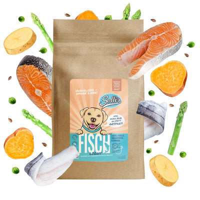 Probe Trockenfutter Fisch | Adult - Regular 100g - Solli's Hundebedarf