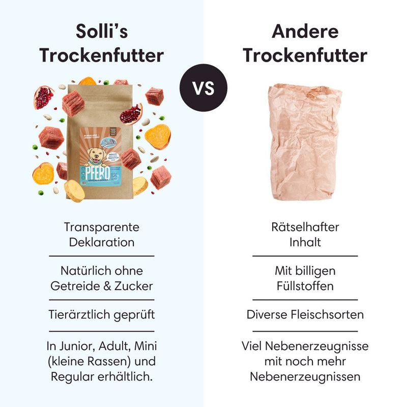 Probe Trockenfutter Pferd | Adult - Regular 100g - Solli&