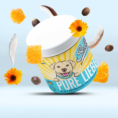 Pure Liebe - Natürlicher Schutzbalm für Pfoten, Nase & Haut - Solli's Hundebedarf