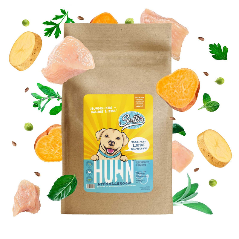 Trockenfutter Huhn | Adult - Regular - Solli&