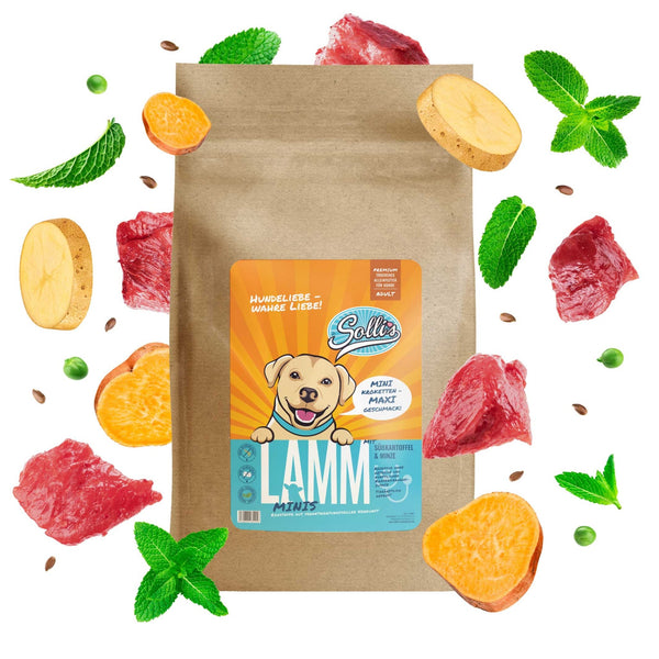 Trockenfutter Lamm - Minis | kleine Rassen - Solli's Hundebedarf